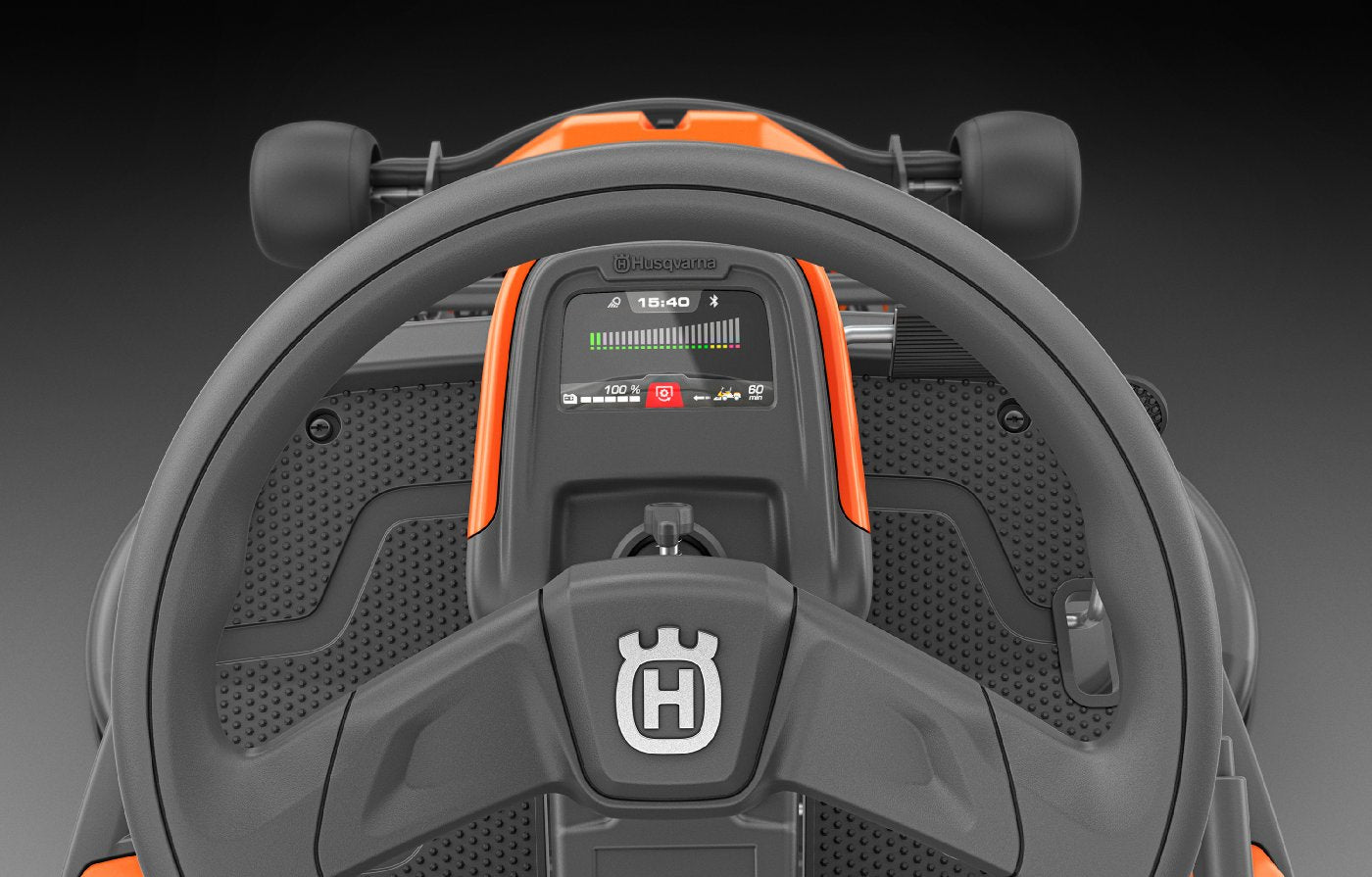 Husqvarna Akku-Frontmäher Rider 200iX - Grundgerät ohne Mähdeck – Bild 4