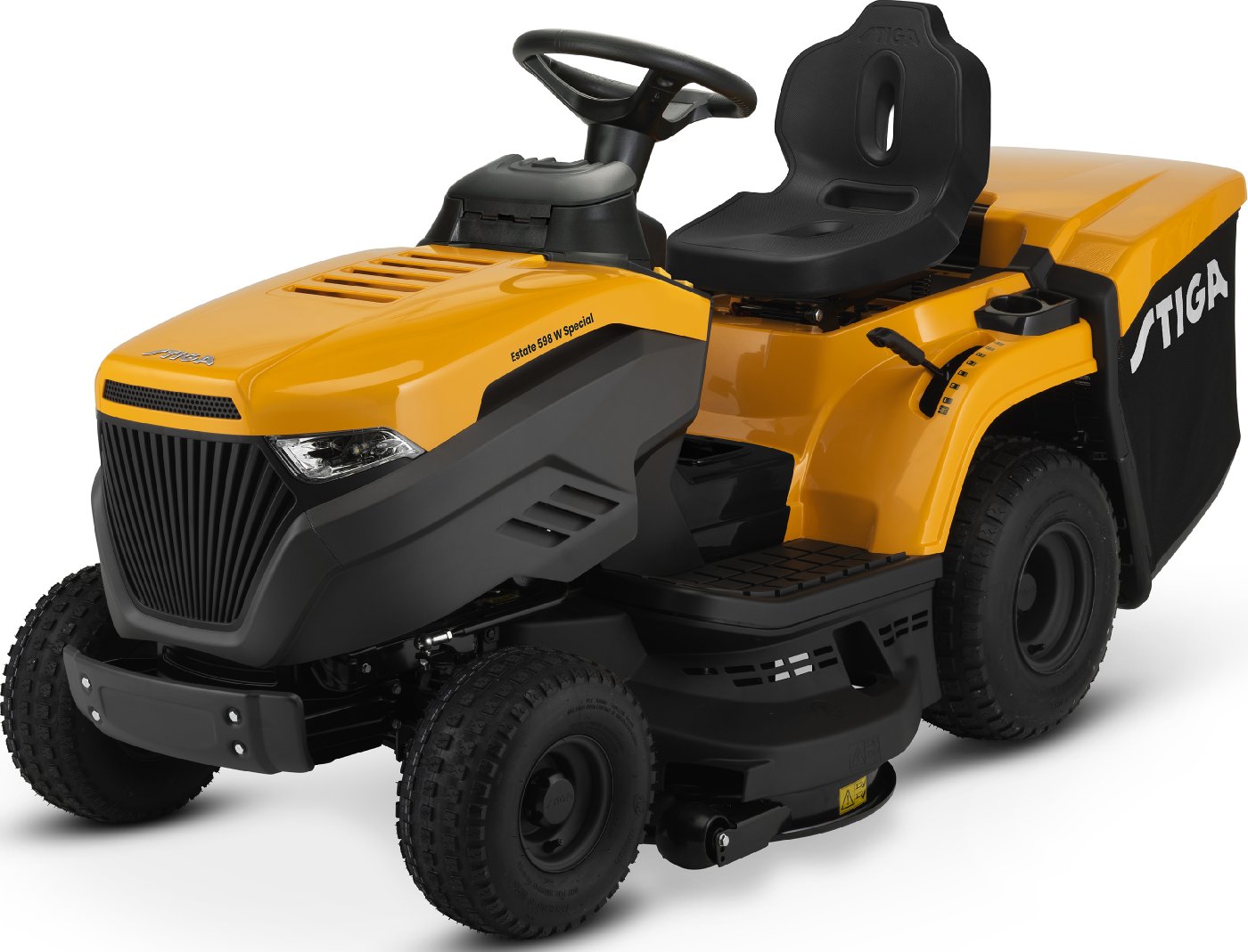Stiga Rasentraktor Estate 598 W Special HONDA - Winterpaket mit Schneeschild und Schneeketten – Bild 2