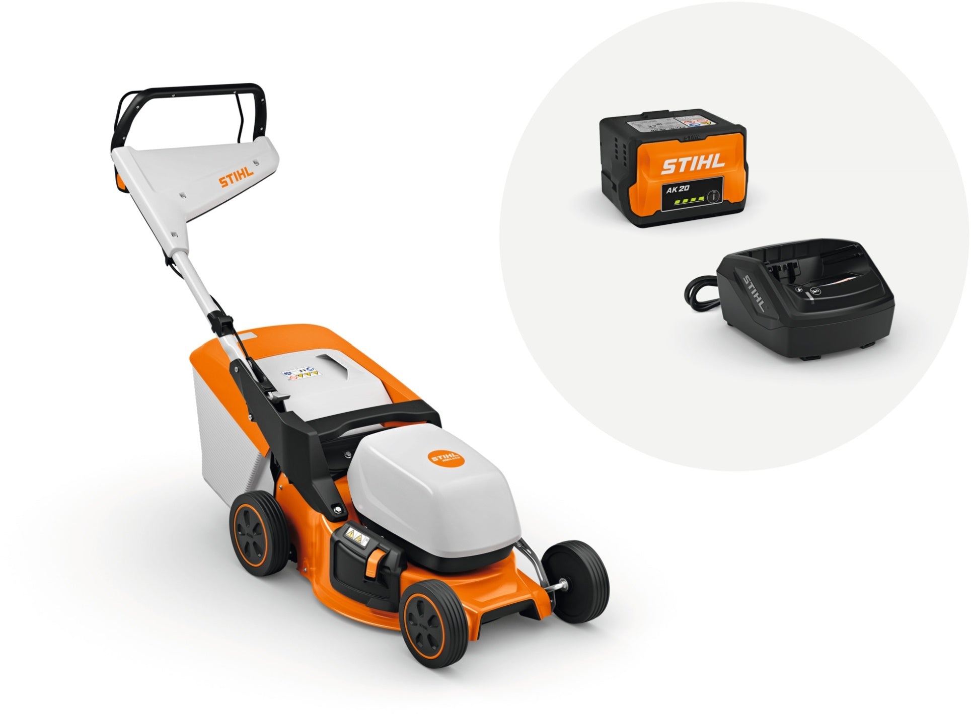 STIHL Akku-Rasenmäher RMA 243, mit Akku AK 20 und Ladegerät AL 101 – Bild 4