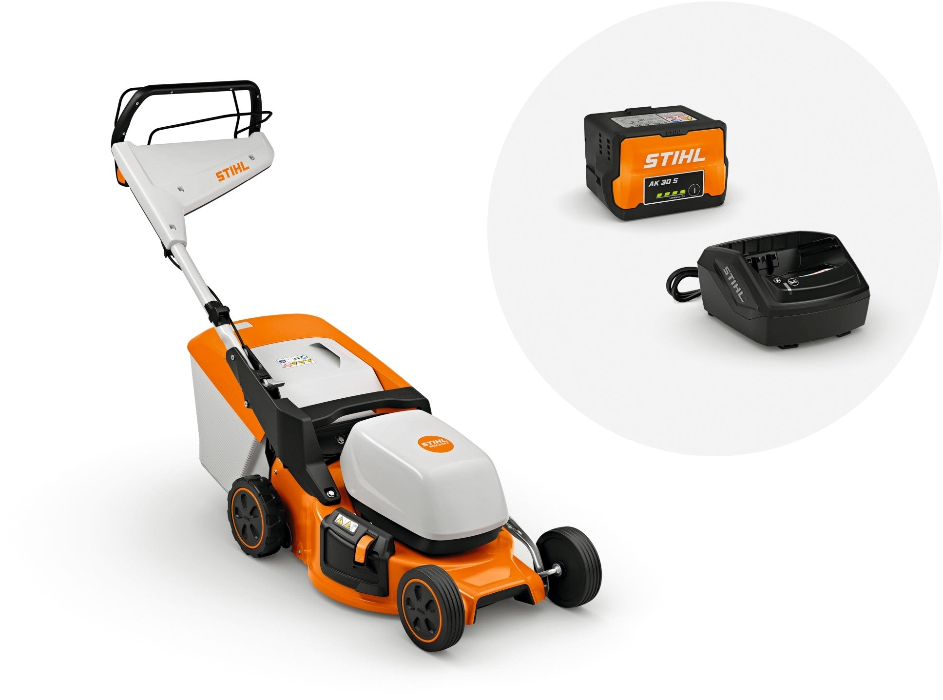 STIHL Akku-Rasenmäher RMA 253 T Set AK 30 S + AL 101