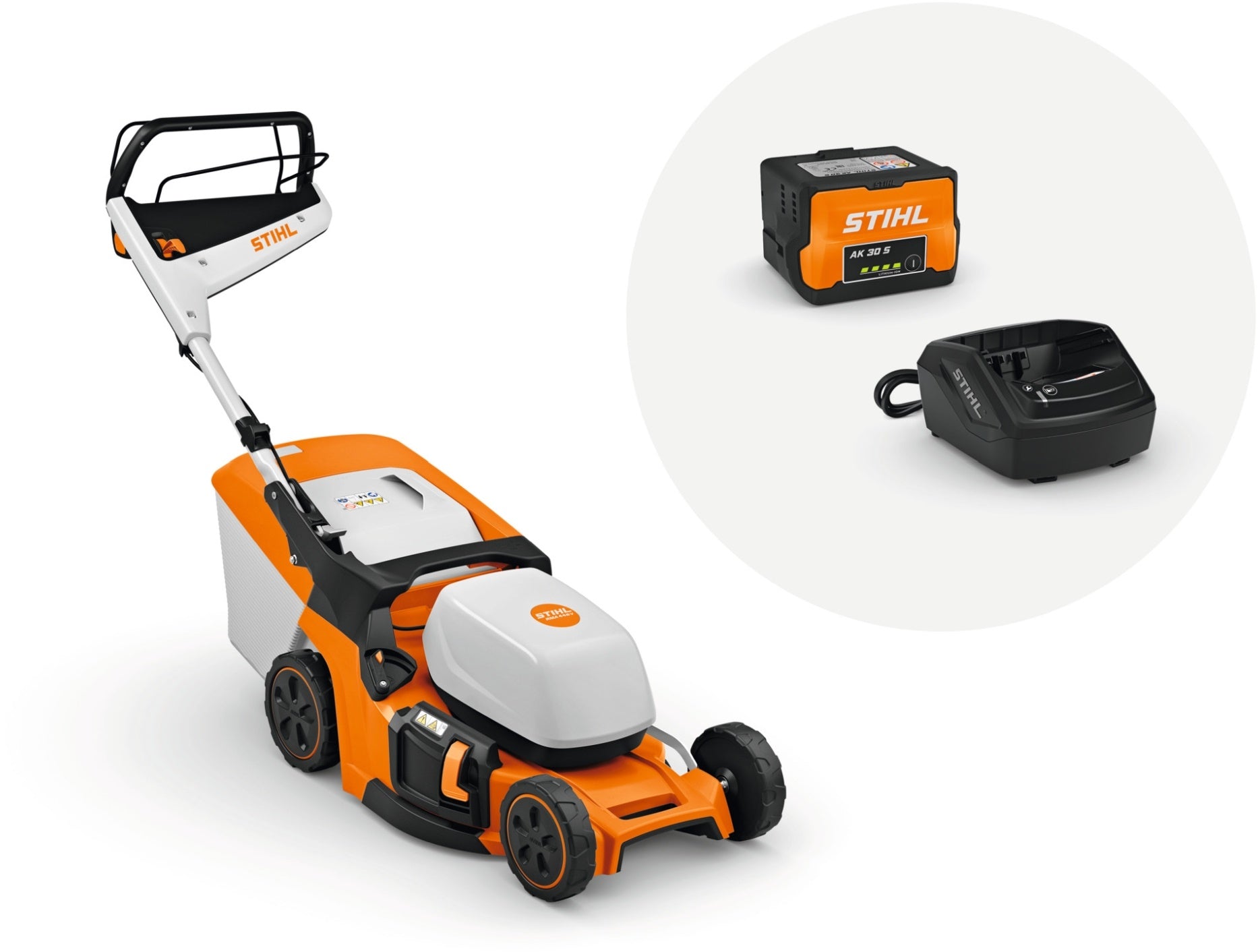STIHL Akku-Rasenmäher RMA 448 V, mit Akku AK 30 S und Ladegerät AL 101 – Bild 3